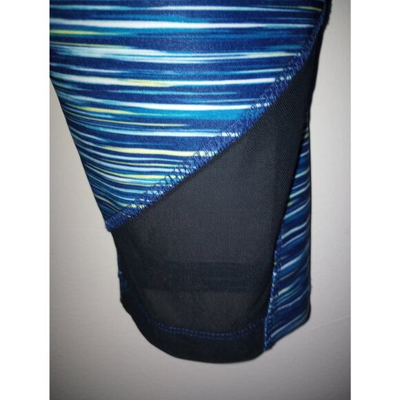 Bally Total Fitness Workout Yoga Exercise Athletic Legging Capris L - Picture 3 of 9